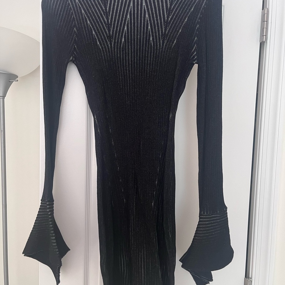 Tell Me More High Neck Mini Dress